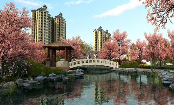 现代小区园林景观设计